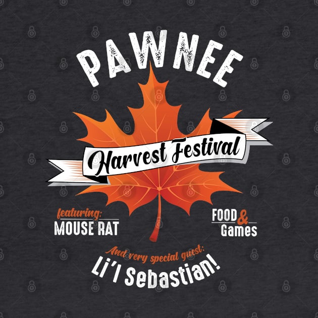 Pawnee Harvest Festival Parks and Rec Fall Leaf by figandlilyco